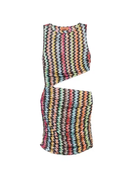 Rochie Missoni tricotate negru