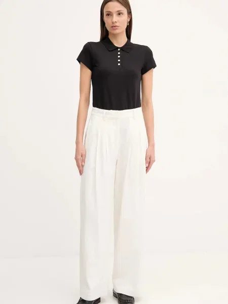 Tommy Hilfiger Tricou polo Gold Button negru