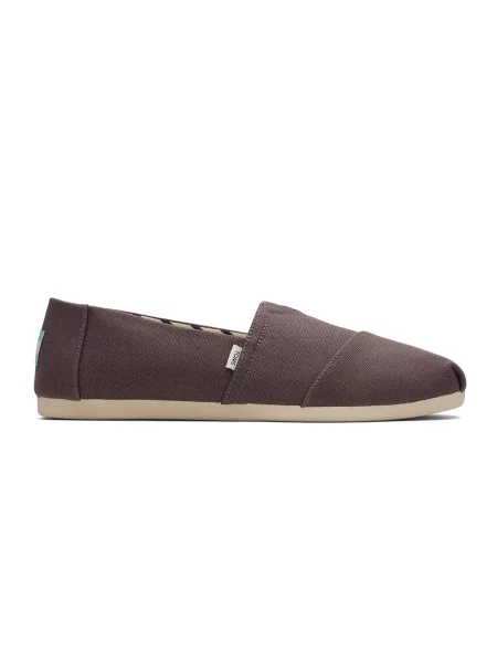 Toms Alpargata Ash Recycled Cotton Canvas Mężczyźni Buty sportowe Toms Size: brązowy