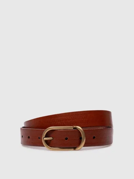 Шкіряний Brunello Cucinelli коричневий