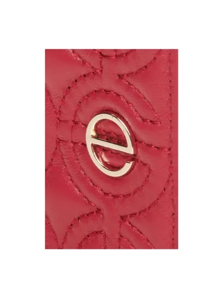 Кожаный кошелек Estro красный