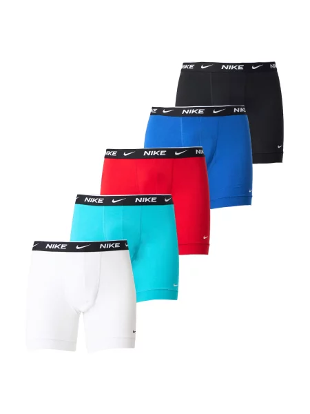 NIKE Underwear Boxeri EVERYDAY albastru / albastru aqua / roșu / negru alb
