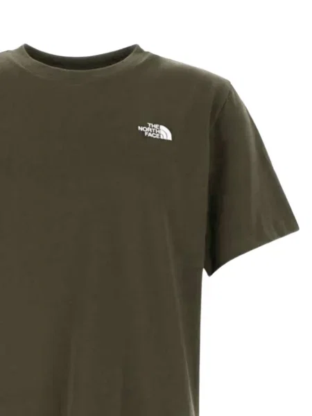 Tricou The North Face cu imagine verde