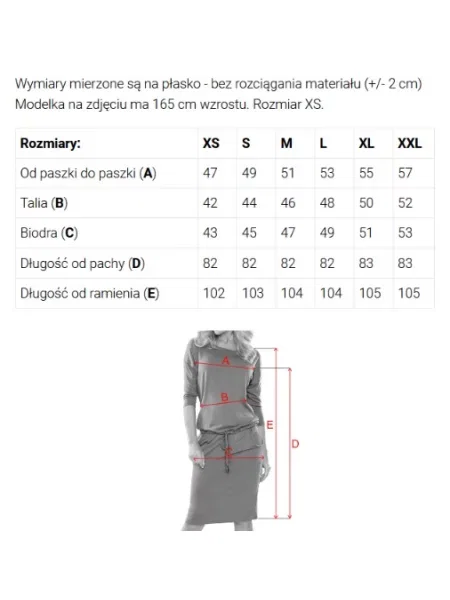 Midi haljina Numoco bijela