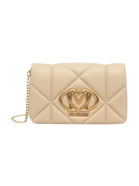 Torebka LOVE MOSCHINO beżowa