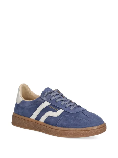 Szarvasbőr sneaker Gant kék