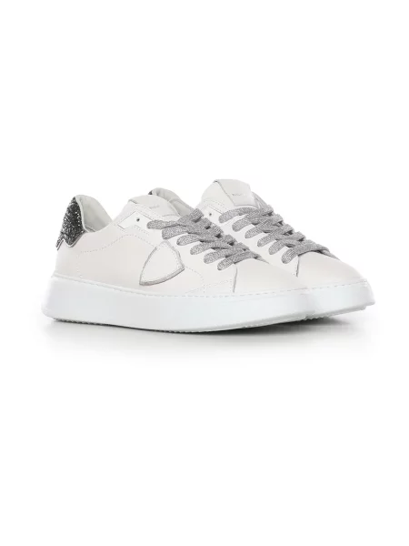 Sneakersy Philippe Model białe