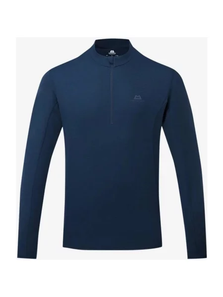 Koszulka z długim rękawem Mountain Equipment Ignis Zip cosmos S niebieski