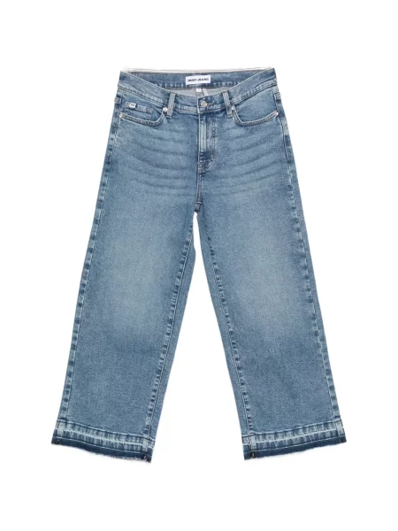 Blugi cu picior larg Dkny albastru