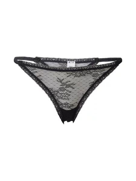 LOVE Stories Tanga gaćice ROOMIE' crna