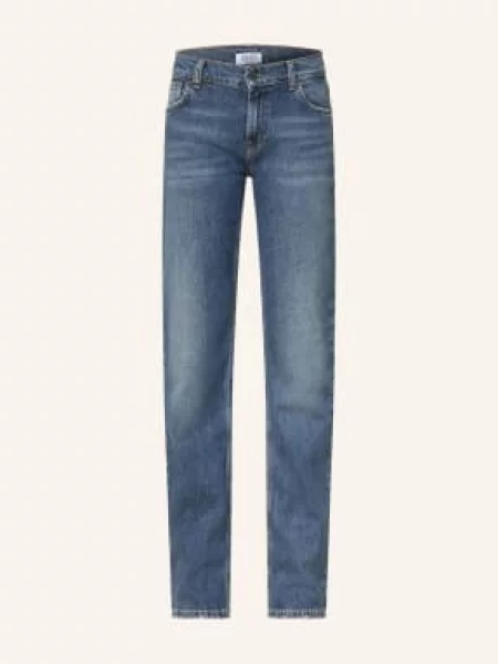 Liu Jo Jeansy Straight blau niebieskie
