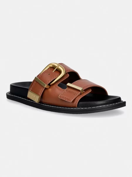 Papuci Steve Madden maro