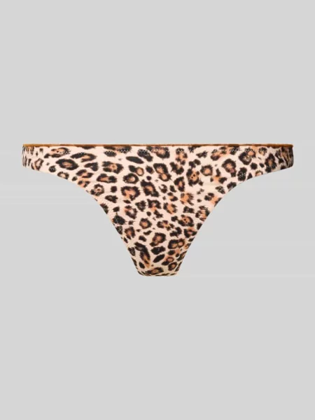 Figi bikini we wzór na całej powierzchni model AIRA SAVARI' Banana Moon beżowe