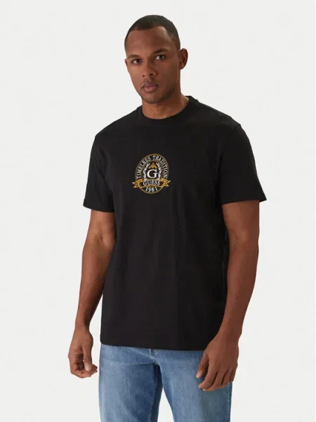 Guess Tricou negru