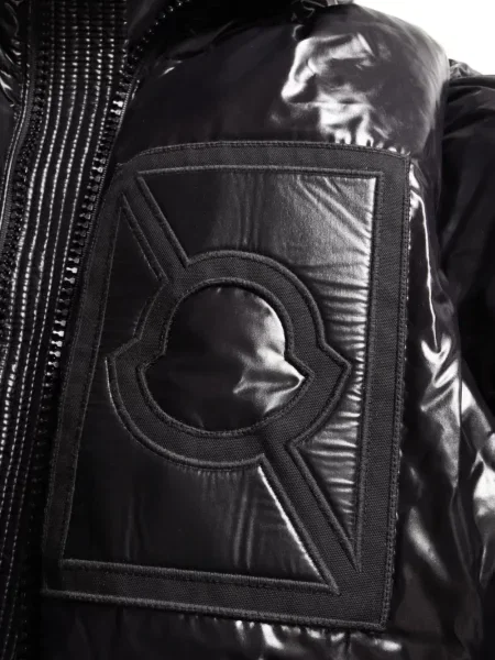 Geacă cu puf Moncler negru