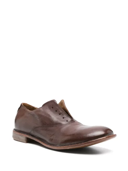 Oxford Moma din piele maro