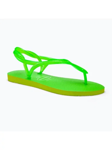 Дамски сандали Havaianas Luna Neon lemon green зелено