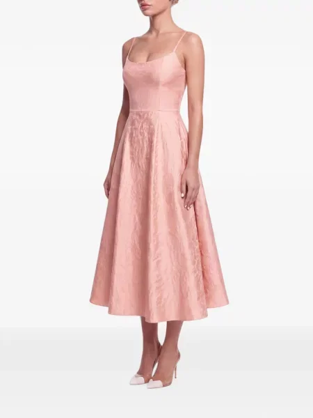 Rochie midi Post Meridiem roz