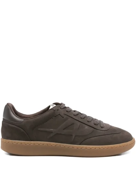 Sneakerși Ash din piele de căprioară maro