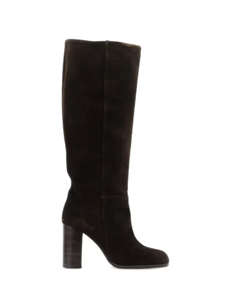 Botine Toral Shoes din piele de căprioară maro