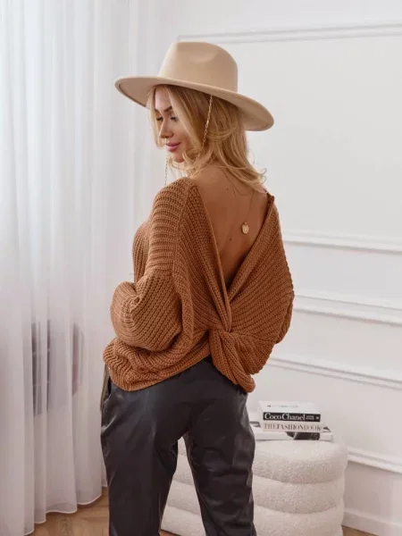 Džemper Cocomore smeđa