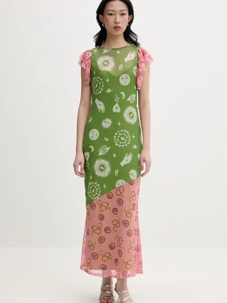 Never Fully Dressed sukienka zielona