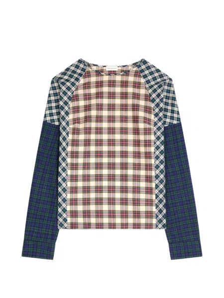 Top Dries Van Noten de flanelă