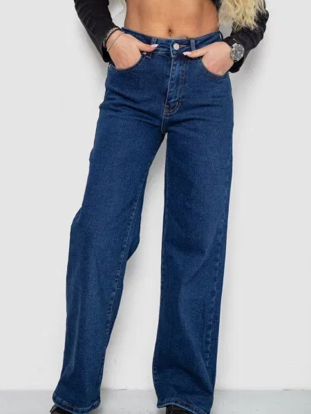 Широкі джинси Ager синій