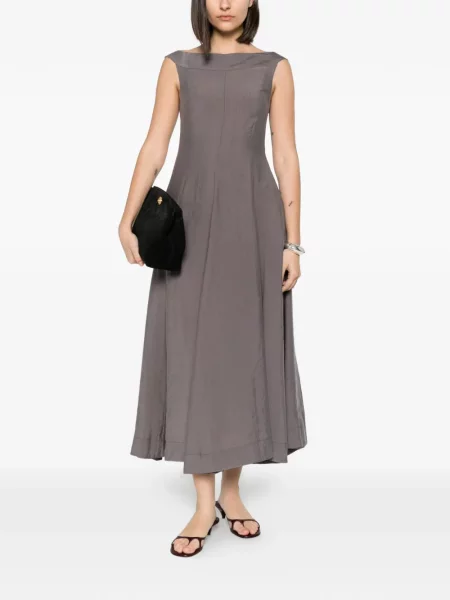 Rochie midi Collection Privée? evazată gri