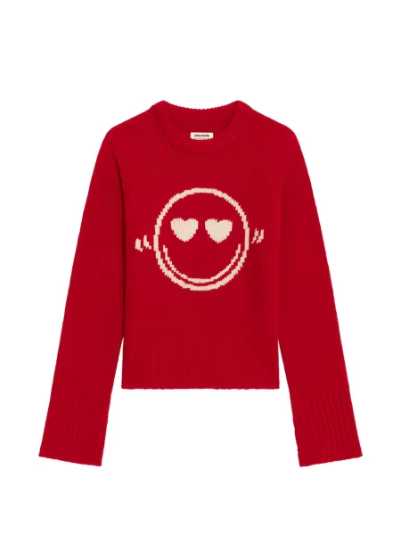 Pulover Zadig&voltaire de lână roșu