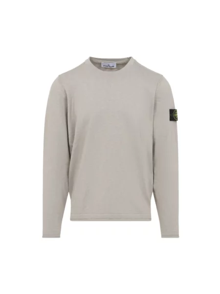 Sweter Stone Island z kamieniami beżowy