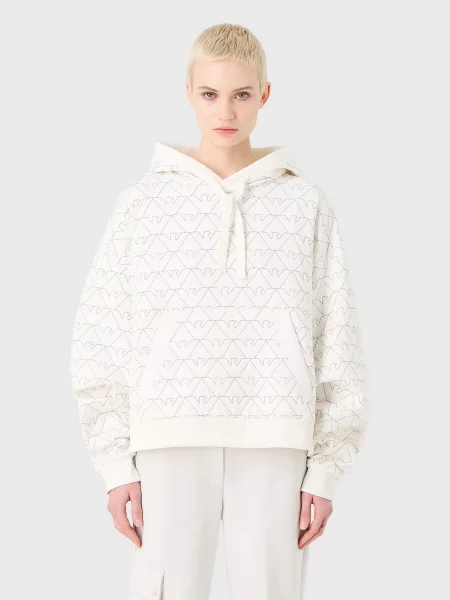 Худі Emporio Armani білий