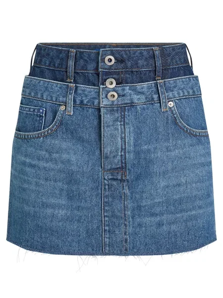 KARL LAGERFELD JEANS Fustă denim albastru