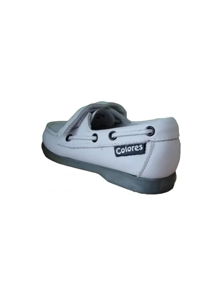Pantofi Colores alb