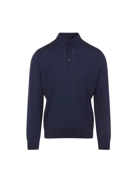 Sweter Zegna niebieski