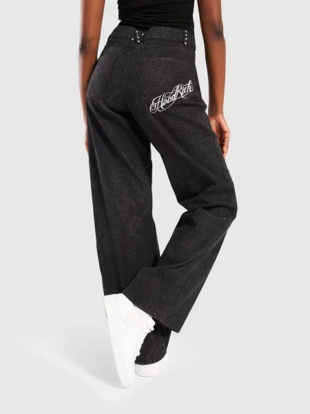 Hoodrich Spodnie Pantha Jeans czarne