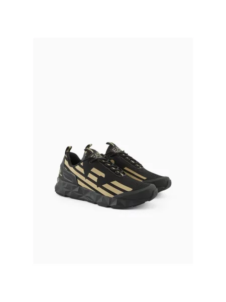 Sneakersy Emporio Armani Ea7 z logo czarne