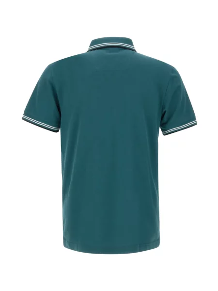 Tricou polo Boss cu autograf verde
