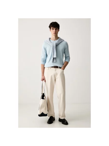 Sweter Karl Lagerfeld niebieski