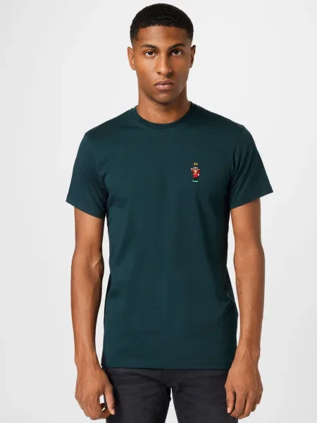 Iriedaily Tricou Nutcrax închis verde