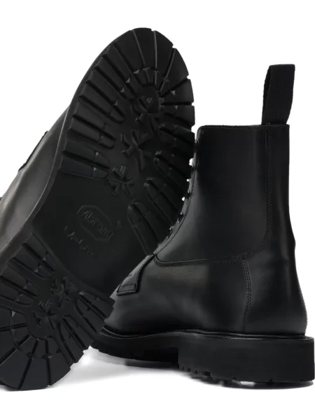 Botine Tricker's din piele biker negru