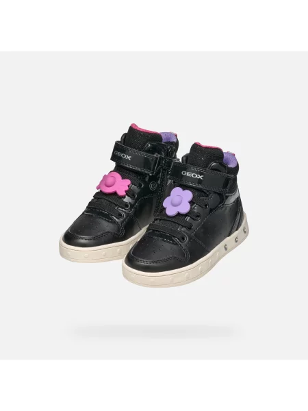Gyerek sneaker Geox fekete