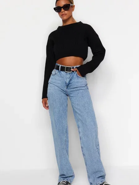 Blugi Trendyol albastru