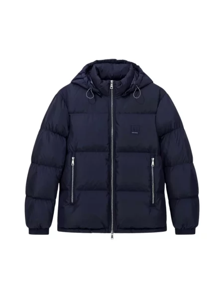 Kurtka puchowa Armani Exchange niebieska