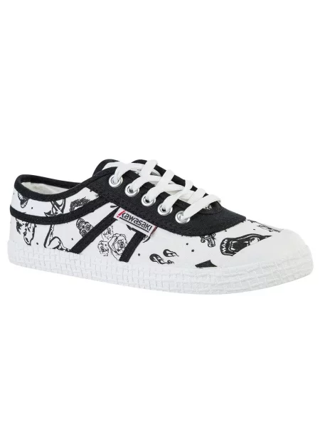 Sneakersy Kawasaki zamszowe