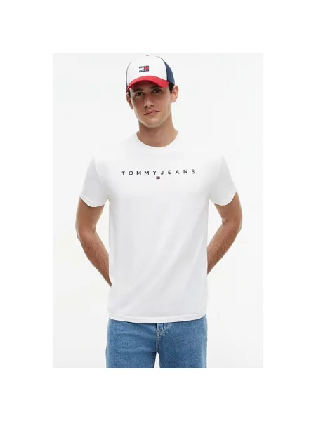 Tricou Tommy Jeans alb