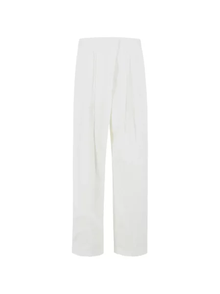 Pantaloni Jil Sander alb