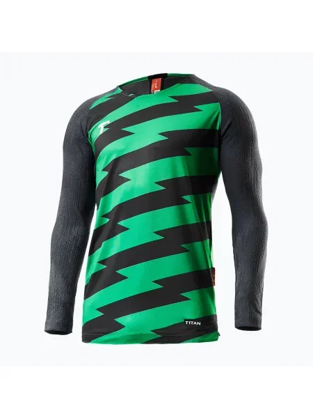 Tricou de portar pentru bărbați verde/negru negru