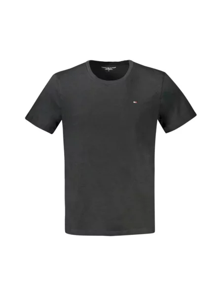 Tommy Hilfiger Koszulki Mężczyzna L Crew Neck Tee czarny