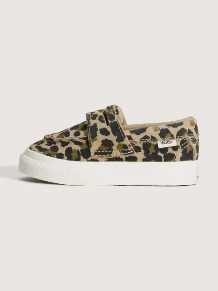 Vans mokasinke za djecu od brušene kože Loafer 53 LEOPARD smeđa